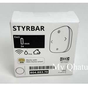 IKEA STYRBAR Remote Control White Smart Home Zigbee Wireless Dimmer 804.883.70